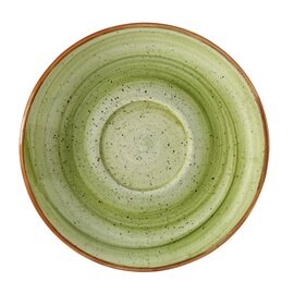 saucer Gourmet Therapy porcelain green | veined Ø 160 mm product photo