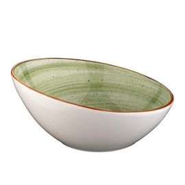 bowl 450 ml AURA THERAPY bonna Vanta oval porcelain 180 mm x 174 mm H 85 mm product photo