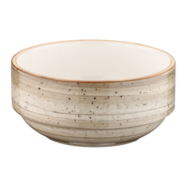 stacking bowl 500 ml AURA TERRAIN bonna Banquet porcelain Ø 140 mm H 54 mm product photo