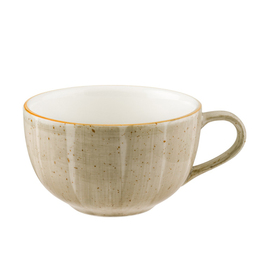 latte cup 350 ml AURA TERRAIN Rita porcelain product photo