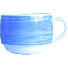 cup BRUSH BLUE 190 ml tempered glass product photo