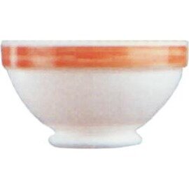 soup bowl RESTAURANT BRUSH ORANGE 510 ml tempered glass colored rim  Ø 132 mm  H 74 mm product photo