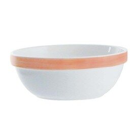 stacking bowl 270 ml BRUSH ORANGE tempered glass Ø 120 mm H 47 mm product photo