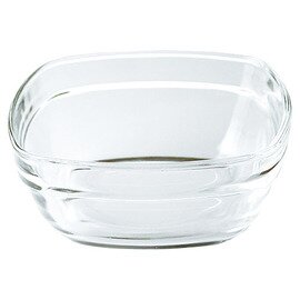 stacking bowl LYS CARRÉ 1950 ml tempered glass  L 200 mm  B 200 mm  H 78 mm product photo