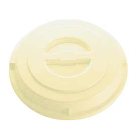euro cloche polypropylene cream white  H 40 mm Ø 268 mm maximal plate Ø 258 mm product photo