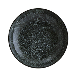 plate deep ENVISIO COSMOS BLACK bonna Bloom porcelain 1000 ml black Ø 230 mm product photo
