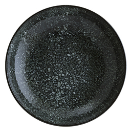 plate deep ENVISIO COSMOS BLACK bonna Bloom porcelain 1700 ml black Ø 280 mm product photo