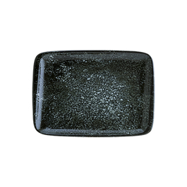 platter ENVISIO COSMOS BLACK Moove porcelain black rectangular | 230 mm x 165 mm product photo