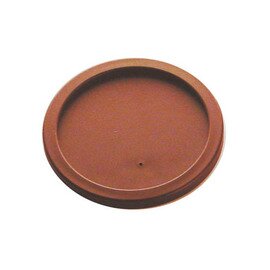 Euro lid polypropylene brown  Ø 108 mm  H 7 mm product photo