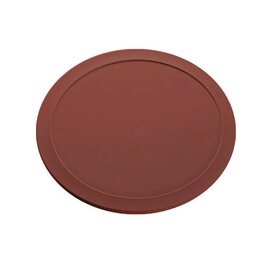 Euro lid RESTAURANT WHITE polypropylene brown Ø 145 mm H 11 mm product photo