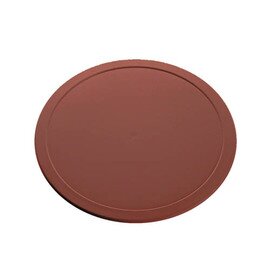 B 0979.22 Eurodeckel PP braun zu Art.-Nr 435996 u. 436048, Ø 180 mm, Höhe 11 mm, Gewicht 110 g product photo