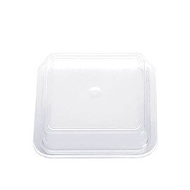 Euro lid polycarbonate transparent  L 110 mm  B 110 mm  H 30 mm product photo