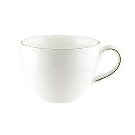 coffee cup 230 ml porcelain white Ø with handle 115 mm H 65 mm product photo