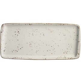 plate moove GRAIN porcelain white rectangular | 340 mm  x 160 mm product photo