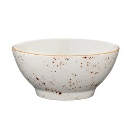 soup bowl GRAIN 450 ml porcelain white dotted  Ø 140 mm  H 67 mm product photo