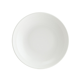 plate deep ENVISIO IRIS WHITE bonna Bloom 1000 ml porcelain white rim grooves Ø 230 mm product photo