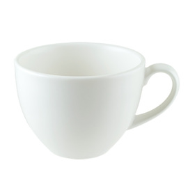 coffee cup 230 ml MATT WHITE Rita porcelain white Ø with handle 115 mm H 65 mm product photo