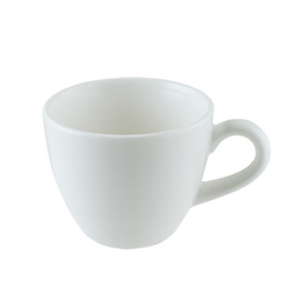 espresso cup 80 ml MATT WHITE Rita porcelain white Ø with handle 80 mm H 50 mm product photo