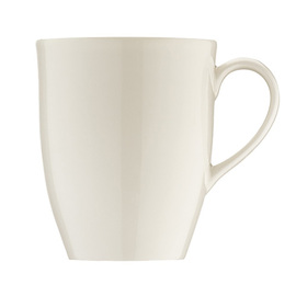 Buck Cups 330 ml CREAM Conic porcelain Ø with handle 82 mm H 105 mm product photo