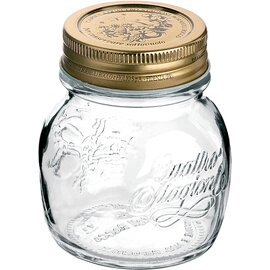 Jar Quattro Stagioni, with metal screw cap, 15 cl, Ø 75 mm, H 83 mm product photo