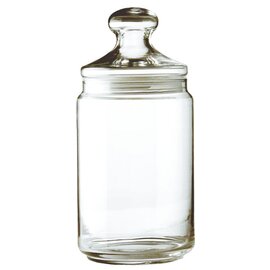 jar POT CLUB glass 1 ltr with lid  Ø 104 mm  H 204 mm product photo