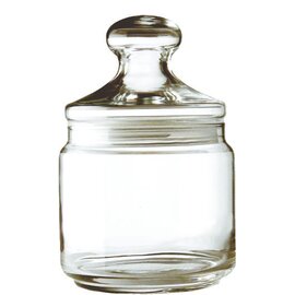 jar POT CLUB glass 0.5 ltr with lid  Ø 104 mm  H 145 mm product photo