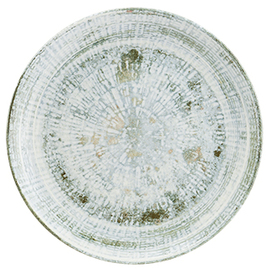 plate flat ENVISIO ODETTE OLIVE bonna Gourmet porcelain Ø 300 mm product photo