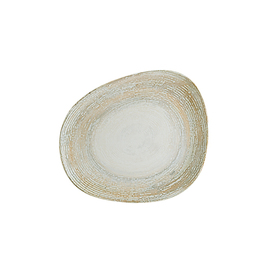 plate flat ENVISIO PATERA porcelain oval asymmetrical | 190 mm x 153 mm product photo
