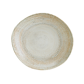 plate flat ENVISIO PATERA porcelain oval asymmetrical | 260 mm x 240 mm product photo