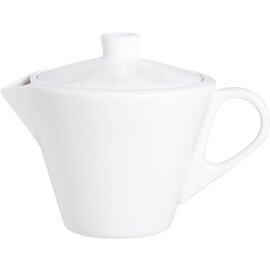 CLEARANCE | tea pot MERA with lid porcelain white 400 ml  H 95 mm product photo