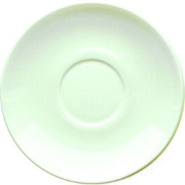Clearance | saucer for cup no. 407857, gastronomy ivory uni, Ø 140 mm, height 20 mm, weight 185 g product photo