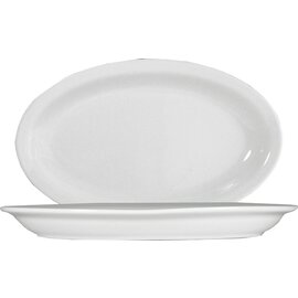 plate ROMA porcelain white oval | 325 mm  x 200 mm product photo