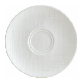 saucer IKAT WHITE bonna Gourmet porcelain white Ø 160 mm H 25 mm product photo
