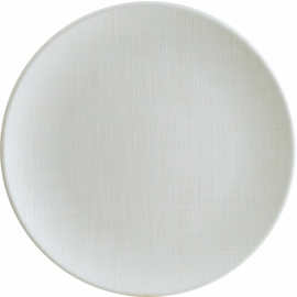 plate flat IKAT WHITE bonna Gourmet porcelain Ø 300 mm product photo
