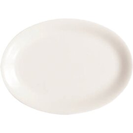 Clearance | oval plate EMBASSY WHITE, 220 x 160 mm, h 20 mm product photo