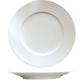 plate SATINIQUE porcelain cream white  Ø 320 mm product photo