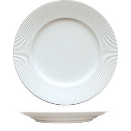 plate GINSENG porcelain cream white  Ø 320 mm product photo