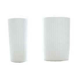 salt shaker|pepper shaker set GINSENG porcelain cream white  H 80 mm product photo