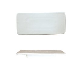 serving plate PURITY porcelain white rectangular | 140 mm  x 65 mm product photo