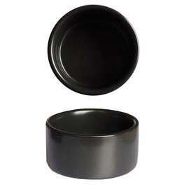 bowl PURITY COLOR 60 ml porcelain black  Ø 65 mm  H 30 mm product photo