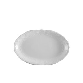 plate SALZBURG porcelain white oval | 280 mm  x 180 mm product photo