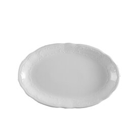 plate SALZBURG porcelain white oval | 310 mm product photo
