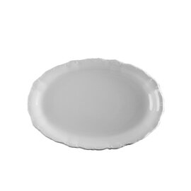 plate MARIENBAD porcelain white oval | 310 mm  x 305 mm product photo