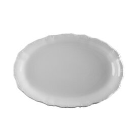 plate MARIENBAD porcelain white oval | 350 mm  x 235 mm product photo