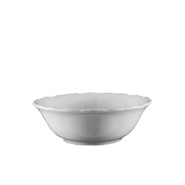 salad bowl MARIENBAD 800 ml porcelain white with relief  Ø 180 mm  H 60 mm product photo