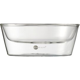 Bowl, 34 cl, Ø 139 mm, H 58 mm, double-walled, dishwasher-safe, silicone air hole product photo