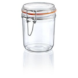 preserving jar 500 TERRINE ERMETICO | 500 ml Ø 100 mm H 129 mm • clip lock|rubber ring product photo