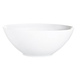 Clearance | salad bowl "VINTAGE UNI WHITE", 180 cl,  Ø 225 mm, h 90 mm product photo