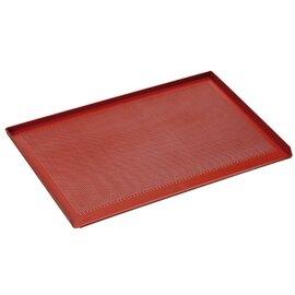 perforated sheet baker's standard perforated aluminum 1.5 mm silicone red  H 20 mm product photo