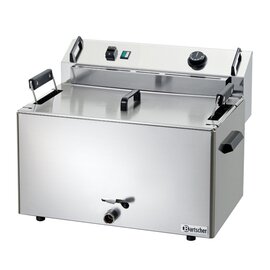 pastry fryer BF 16E | 1 basin 1 basket 16 ltr | 400 volts 9 kW product photo